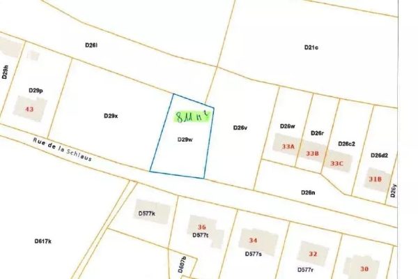 Terrain en vente à Arlon