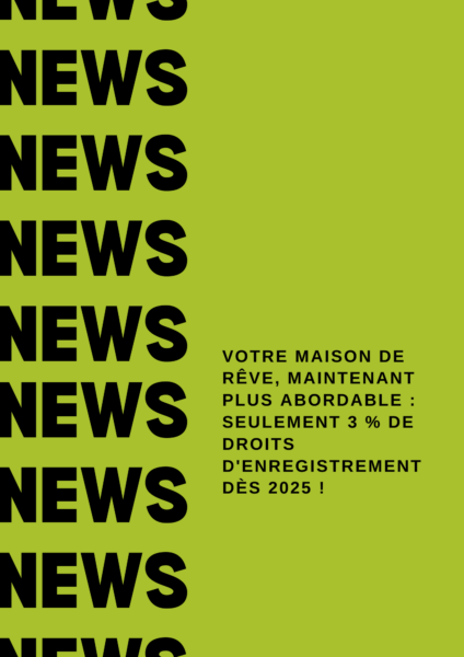 Réforme des droits d&rsquo;enregistrement en Wallonie : Ce que les acheteurs doivent savoir