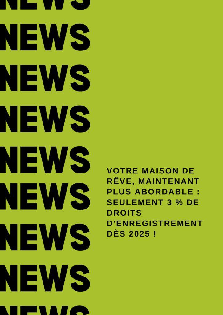 Réforme des droits d&rsquo;enregistrement en Wallonie : Ce que les acheteurs doivent savoir